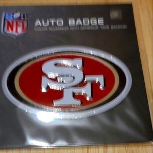 Sold Out SF 49ERS QUALITY METAL LOGO